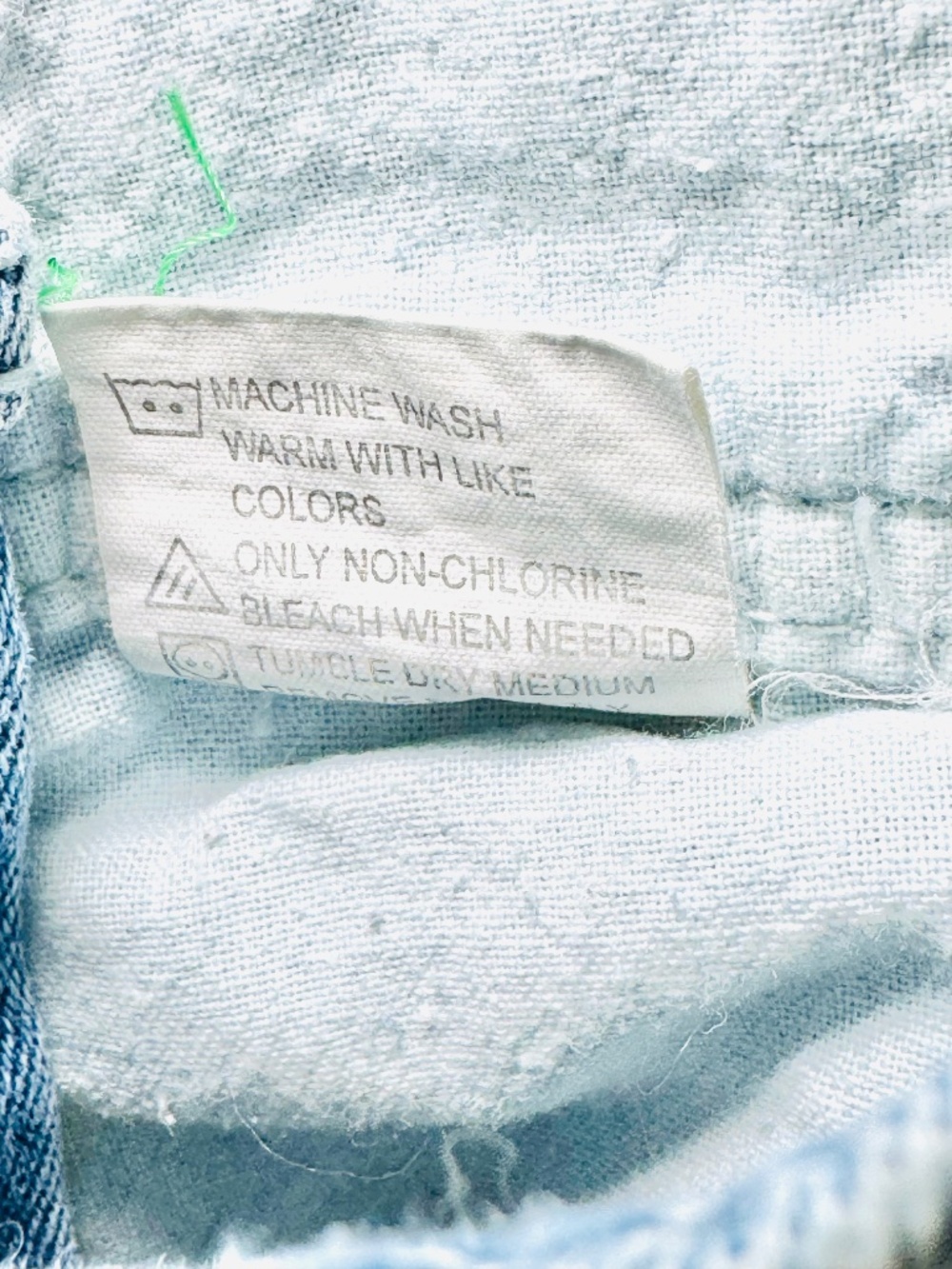 Vintage 90s OshKosh B’Gosh Denim Overalls Mens 40x30.5 Bib GorpCore Costume USA - Picture 10 of 12